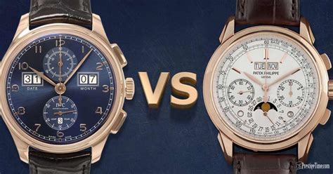 iwc vs patek|Luxury Watch Comparisons .